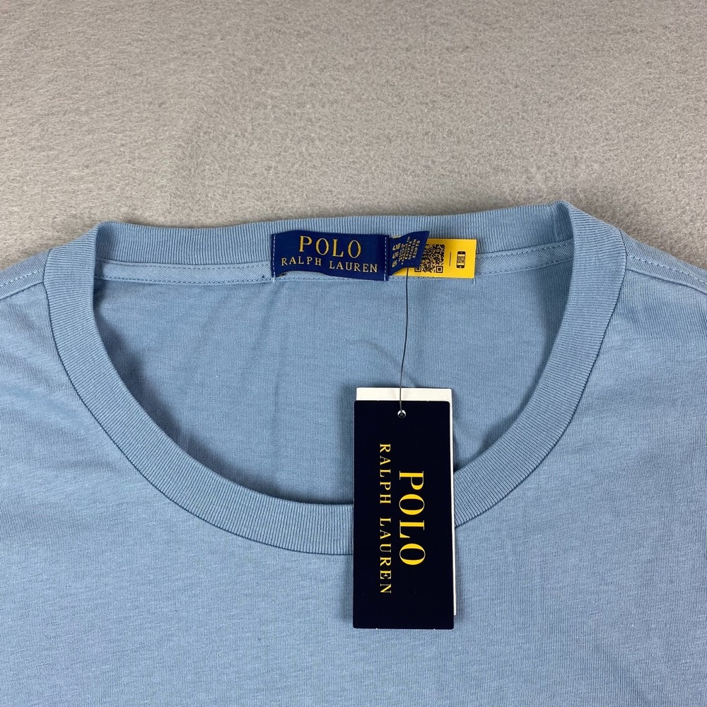 Ralph Lauren Polo Bear T shirt 4XB Big bear light blue NEW NWT - Picture 3 of 13